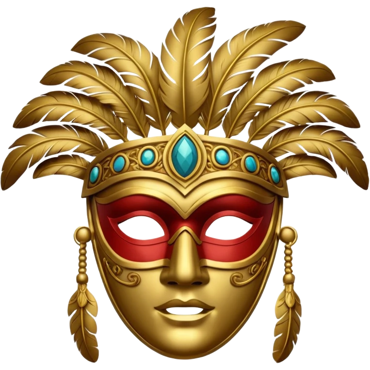 ancient Roman party mask emoji