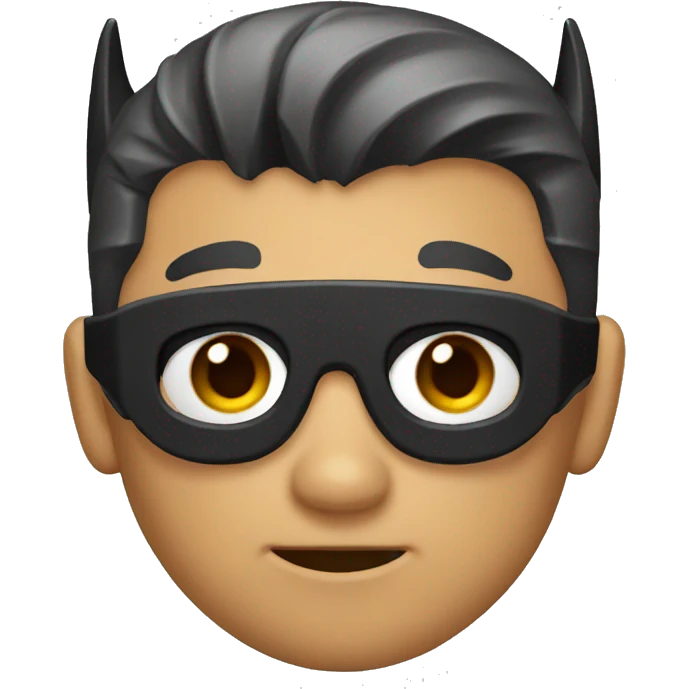 Bat man emoji