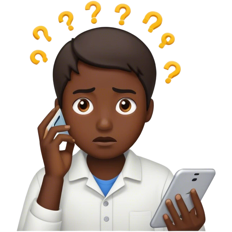 someone is confused and can't subscribe to a service emoji