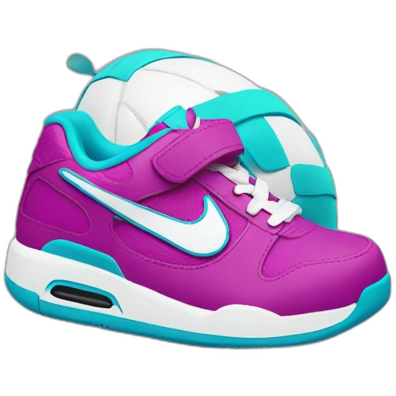 Nike fusion avec ballon de basket emoji