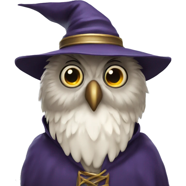Wizard owl emoji