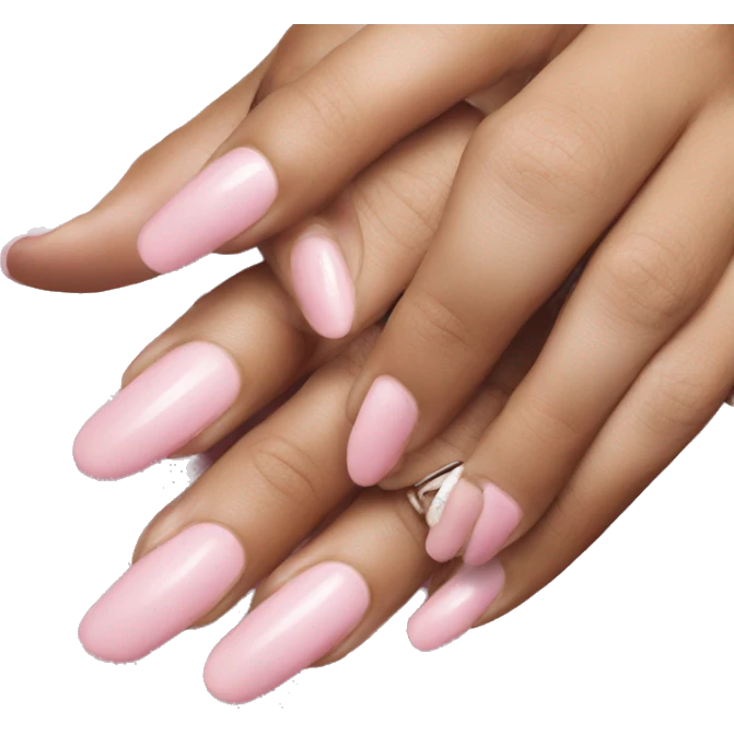 Light pink nails emoji