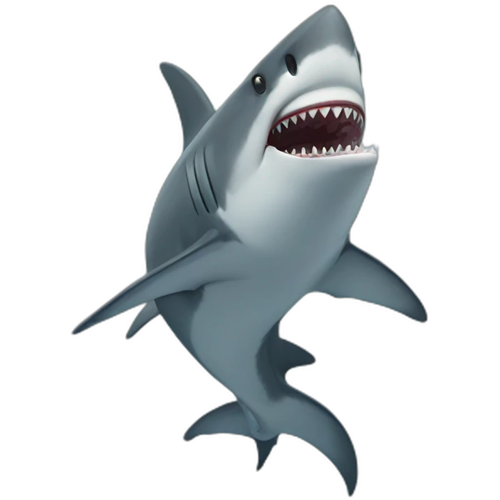 Big shark emoji