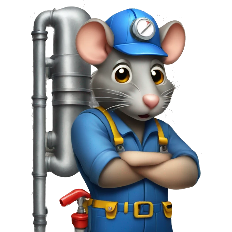 rat plumber boiler emoji
