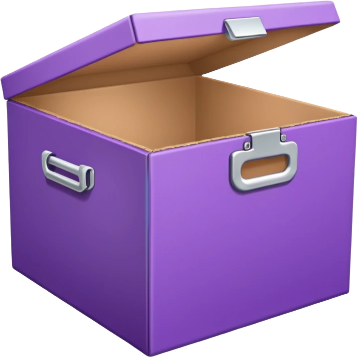 Insulated Delivery Box purple emoji
