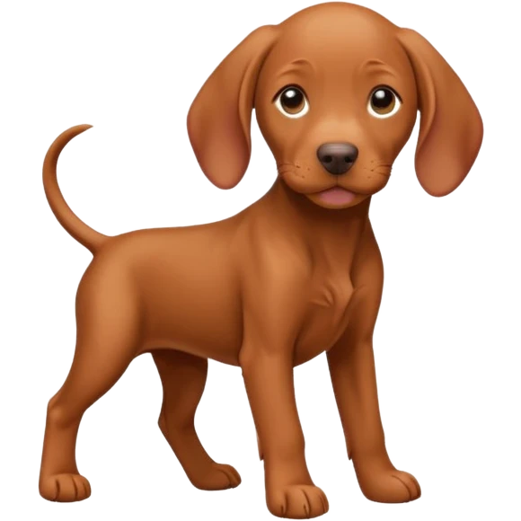 Vizsla puppy  emoji