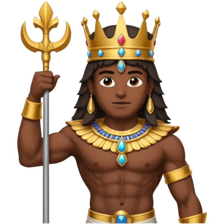 Min from Egyptian Gods emoji