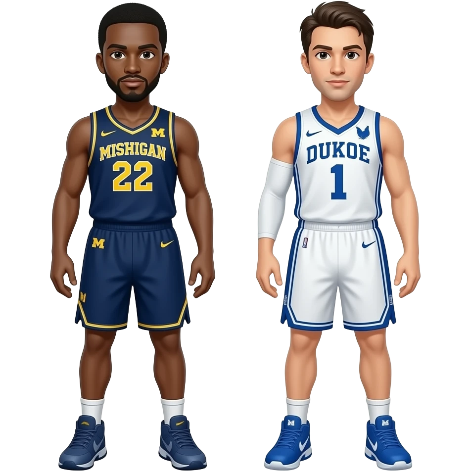 Michigan v duke emoji