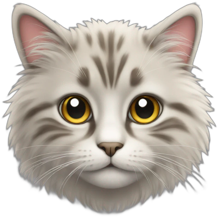 fluffy cat emoji