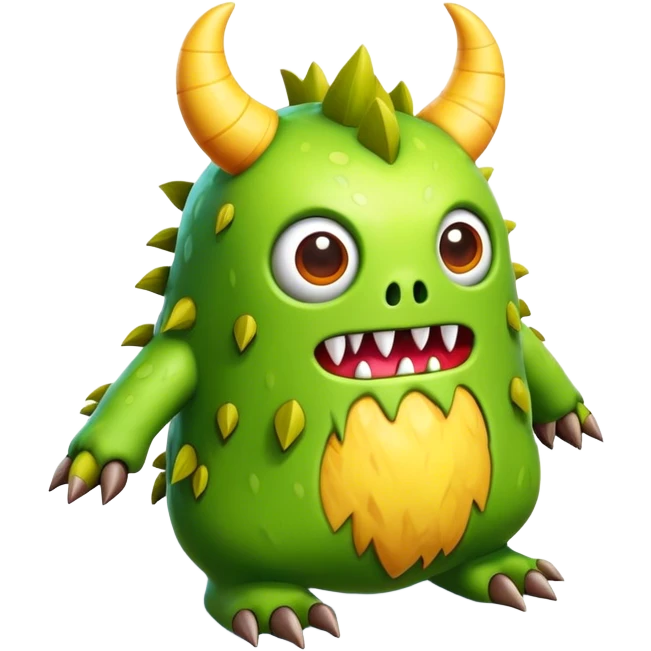 3d-isometric-monster-Chitterbark emoji