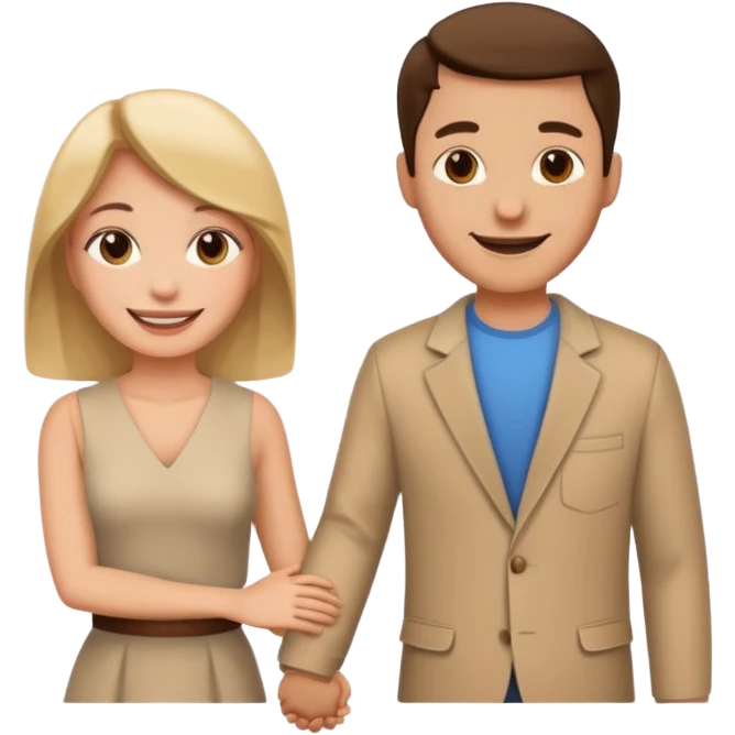 papa y mama caminando emoji