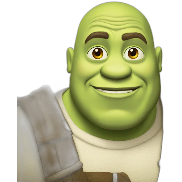 White shrek emoji