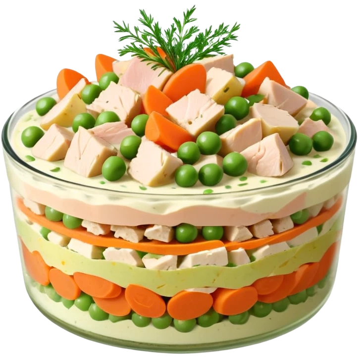 Olivier salad emoji