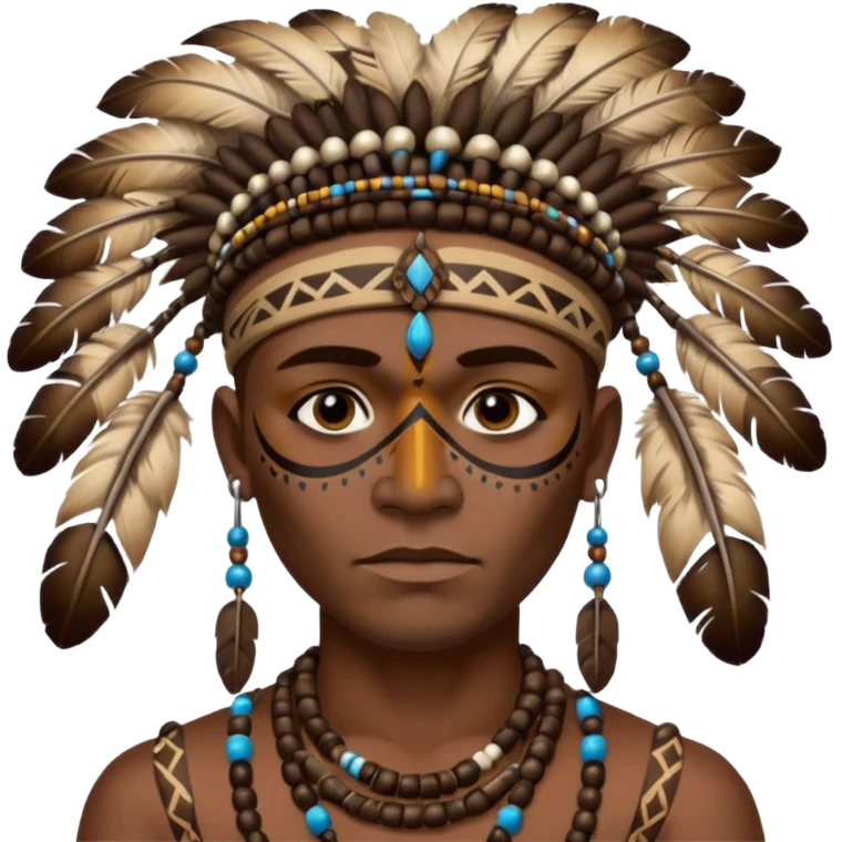 tribal man emoji