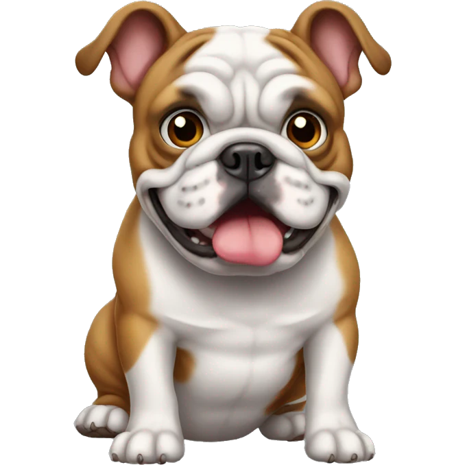 Bulldog french emoji