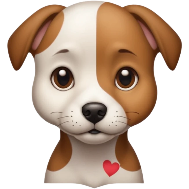 dog with tattoo emoji