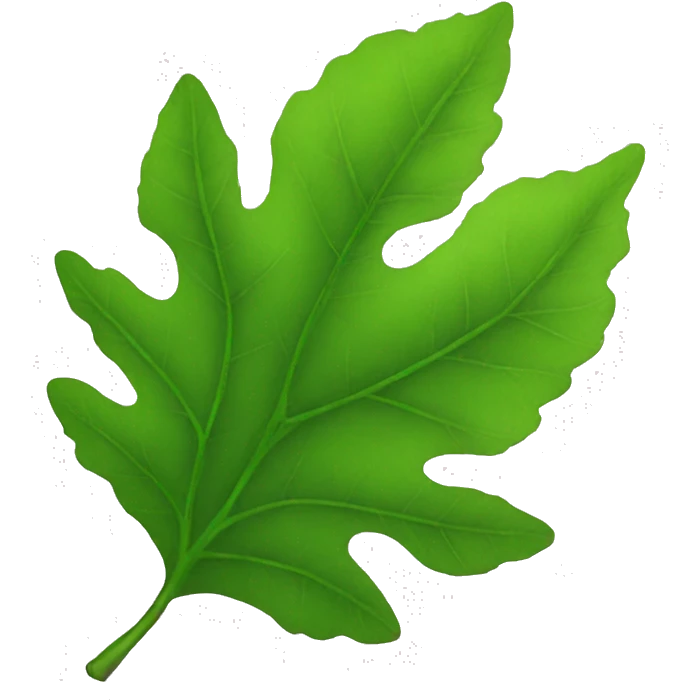 Leaf emoji