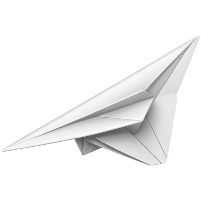 simple paper plane emoji