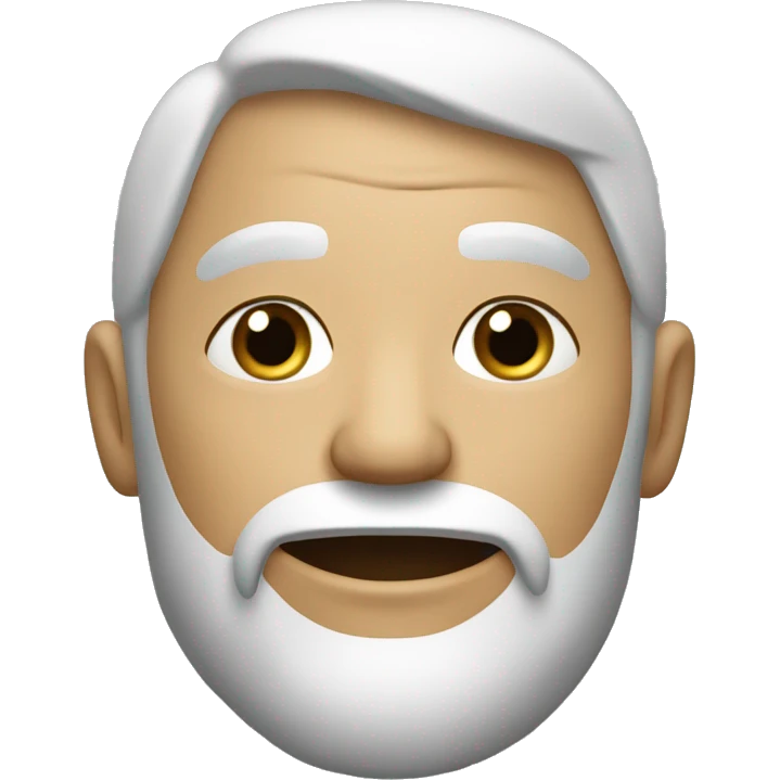 бежевая подушка emoji