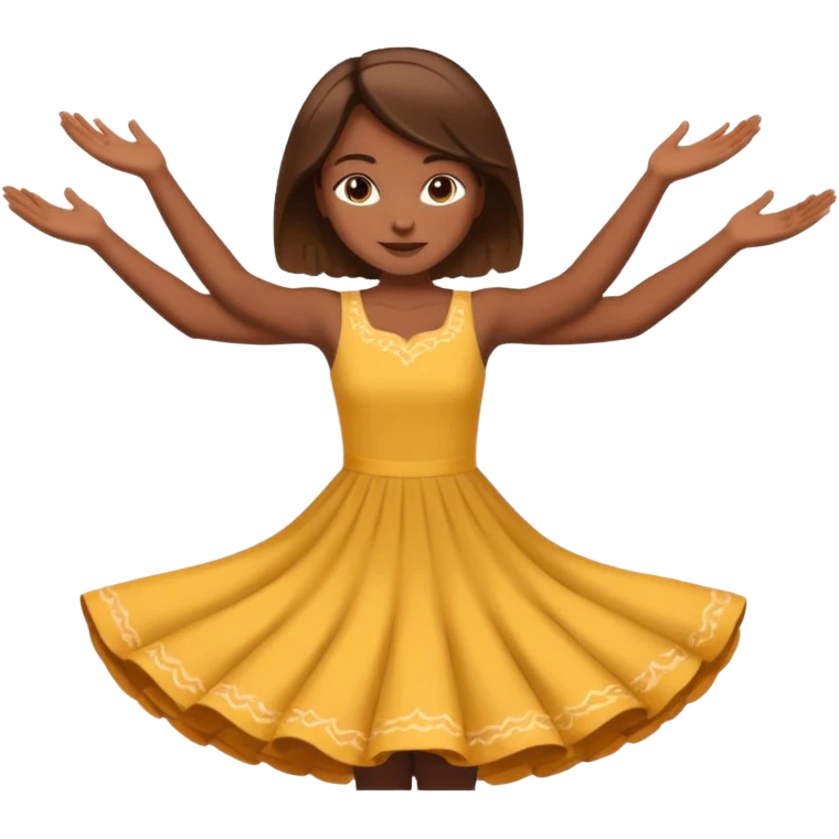 girl spinning  emoji
