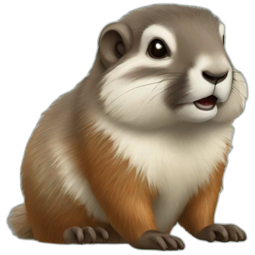 Marmotte de Noël  emoji