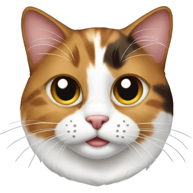 Christmas Calico Cat  emoji