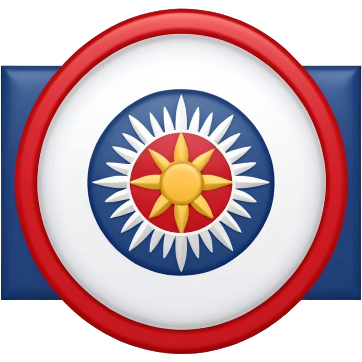 Cherokee flag 
 emoji