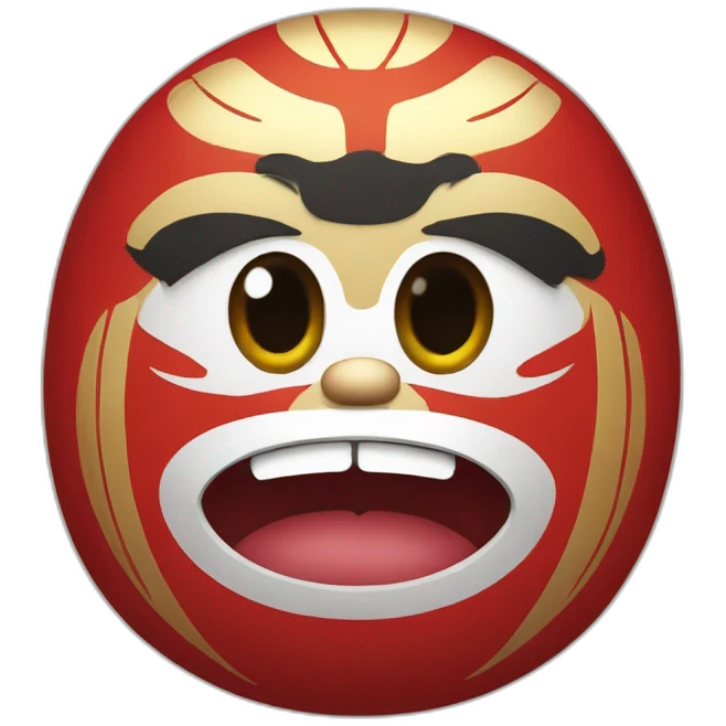 Daruma catalan emoji
