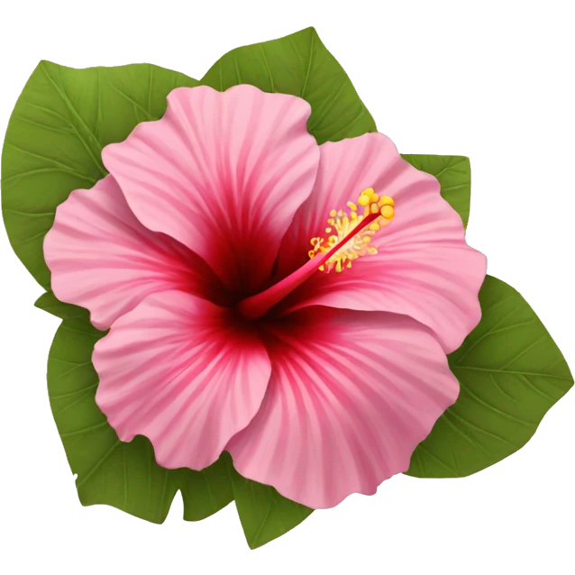 Hibiscus flower emoji