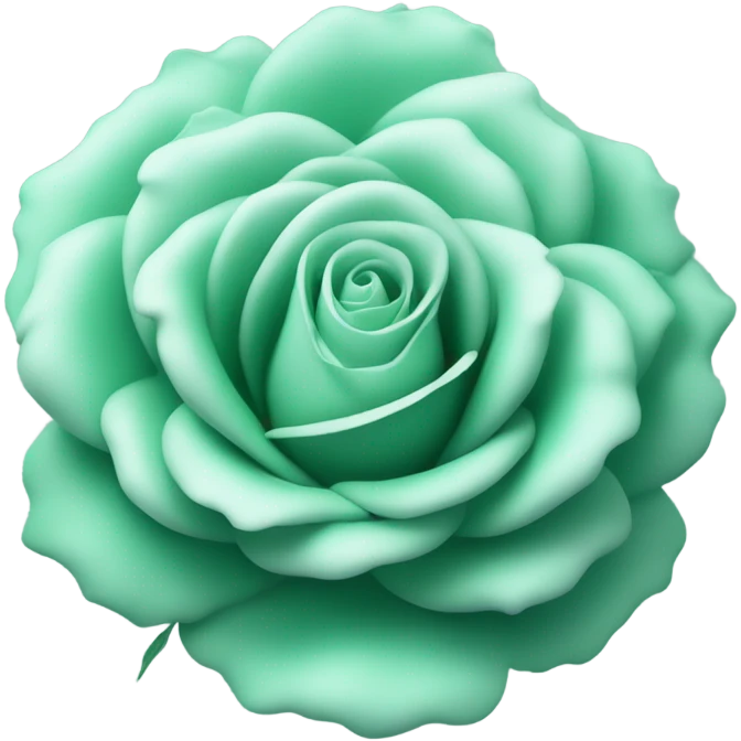 Mint rose  emoji
