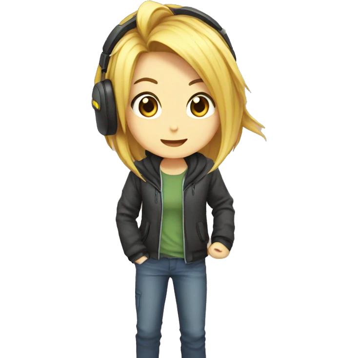 Gamer anime emoji