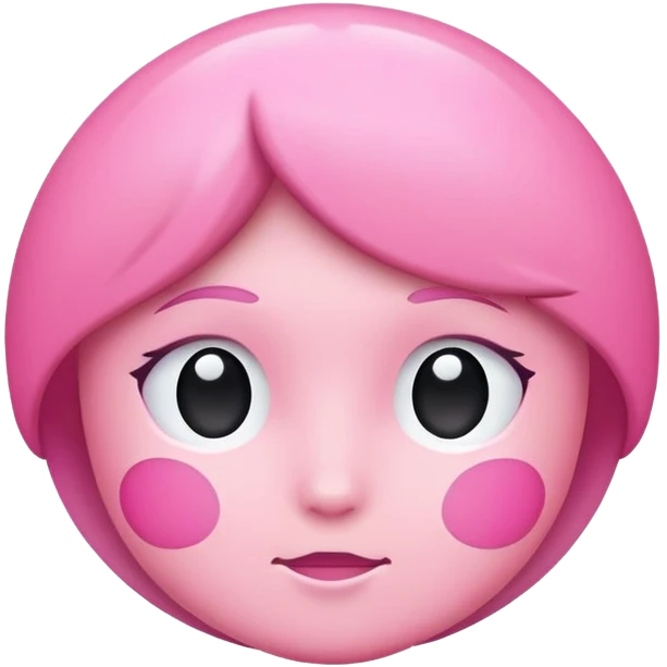 Pink emoji