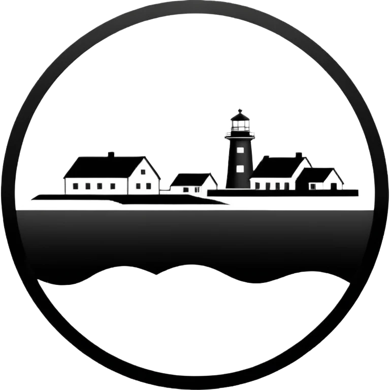 Sylt Inselumriss ohne hintergrund in schwarz weiß emoji