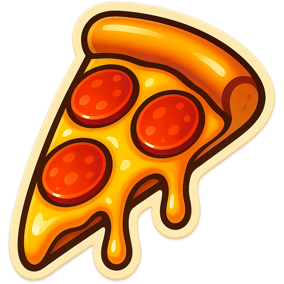 slice of pizza emoji