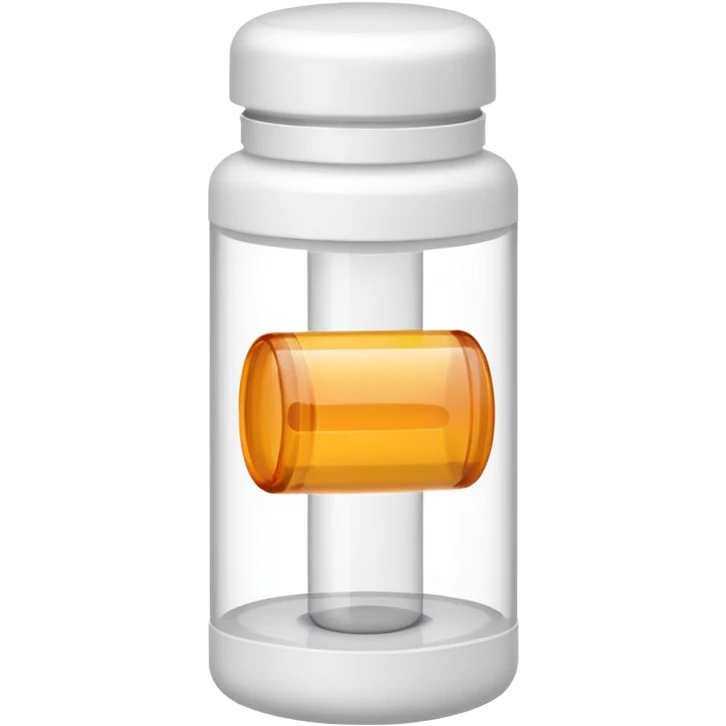 Pill bottle emoji