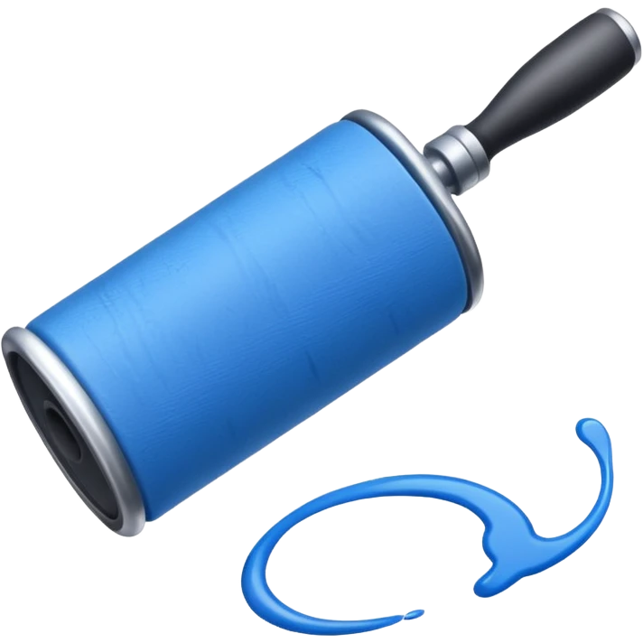 paint roll emoji