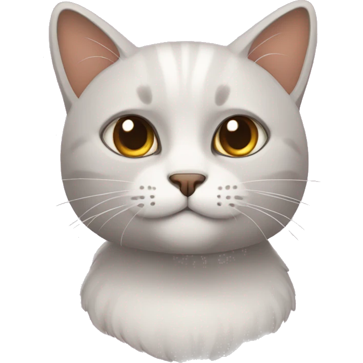 haz una gato con cara de enojado emoji