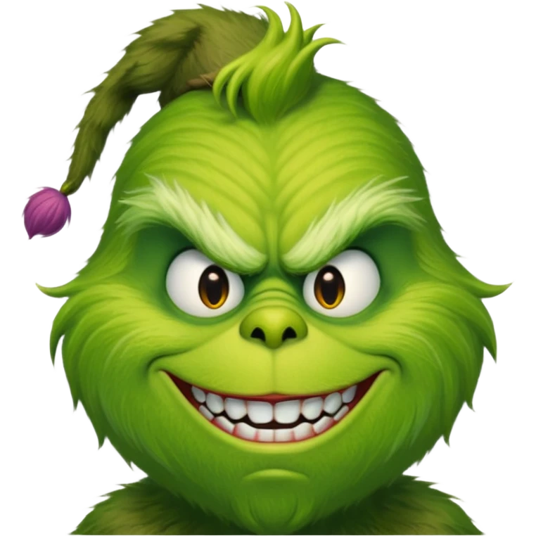 The grinch emoji