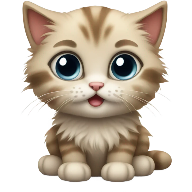 Love kitty emoji