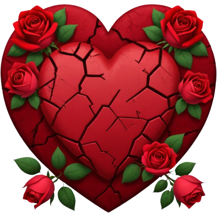 Put The 💔 Emoji And 🥀 Emoji Together In One Image emoji