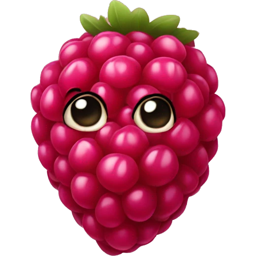 Raspberry emoji