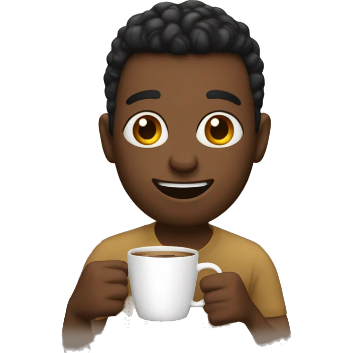 Me with coffee emoji