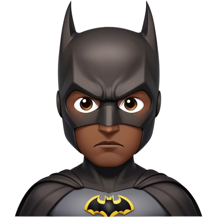 Batman with attitude  emoji