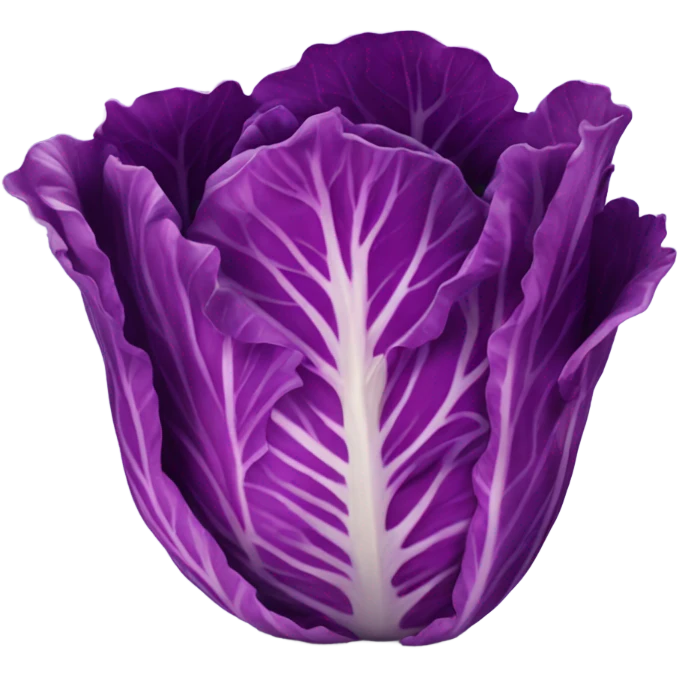 purple cabbage emoji