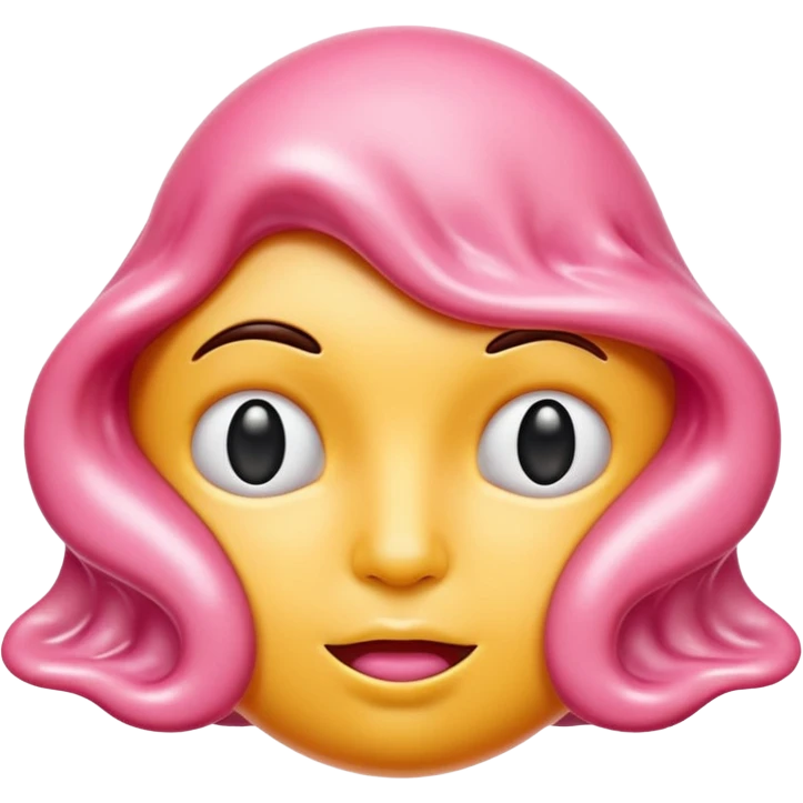 metamorphizing melted skin human emoji emoji