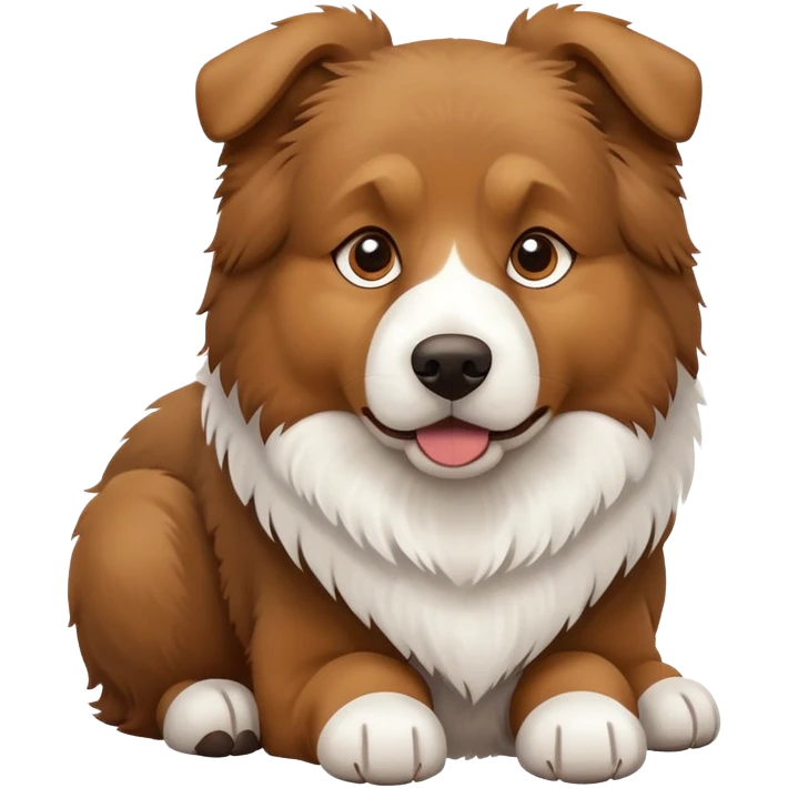 Scottish shepherd dog emoji