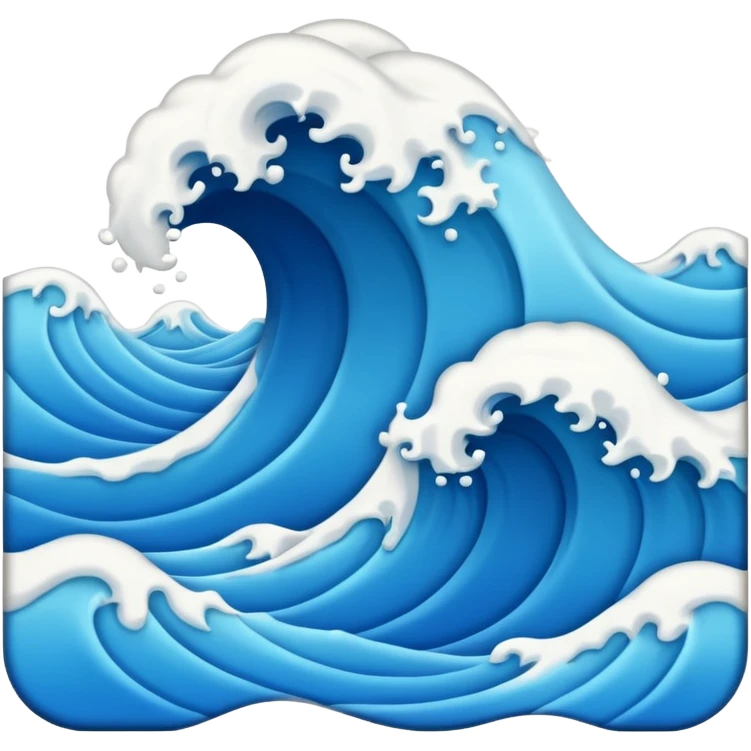 wavy waves emoji