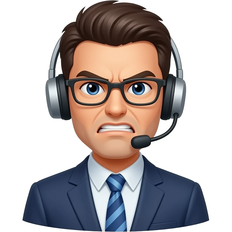 Angry Desktop support emoji