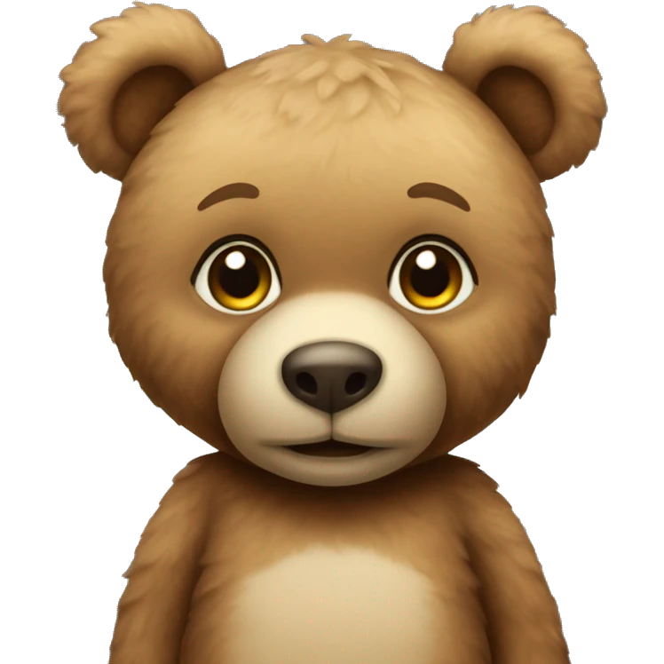 Teddy bear inlove emoji