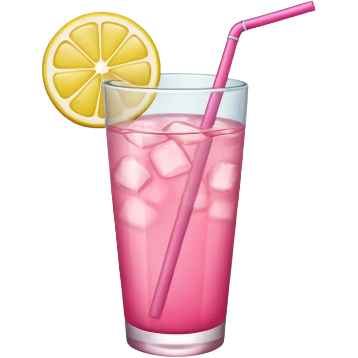 Pink lemonade  emoji